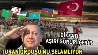 Erdoğan Turan Ordusunu Selamladı! GURUR VERİCİ ANLAR