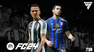 FC 24 Juventus VS Inter - 24/25, Serie A - Full Match