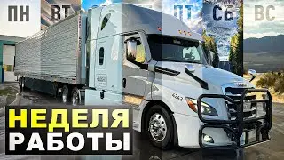 Неделя работы на рифере в одном ролике показываю все без воды. Дальнобой по США.