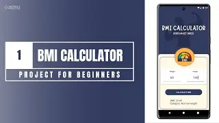 BMI Calculator in Android Studio using Kotlin | Beginners Project