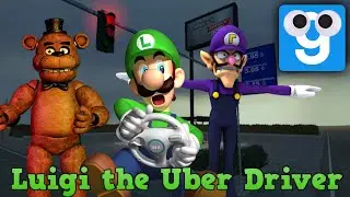 Luigi the Uber Driver! || GMod Vehicle Mod [21]