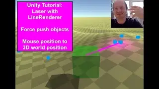 Unity tutorial: script a laser with LineRenderer