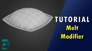 3ds Max Tutorial - Melt Modifier