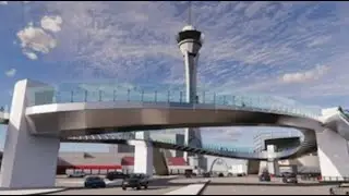 $40 million pedestrian bridge could be in the works at Sahara, Las Vegas Blvd.