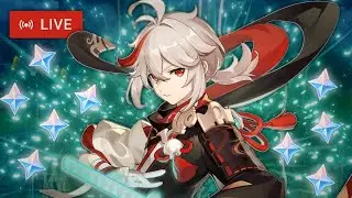 WISHING FOR KAZUHA LIVE... And exploring with playersss! | Genshin Impact 3.7 LIVESTREAM