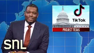 Weekend Update: TikTok Fights Texas Ban, Chipotle Hiring for Burrito Season - SNL