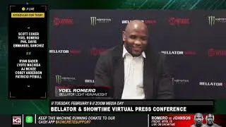 Yoel Romero Talks Bellator Debut In April, Romero On Training For Anthony Rumble Johnson At 205lbs