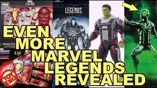 EVEN MORE MARVEL LEGENDS REVEALED!!