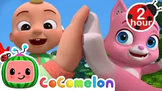 High Five Song 🫸🏻 | Cocomelon - Nursery Rhymes | Fun Cartoons For Kids