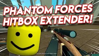 NEW PHANTOM FORCES HITBOX EXTENDER! | ROBLOX SCRIPT