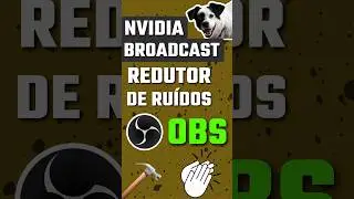 Teste do Redutor de Ruídos do NVidia Broadcast no Obs Studio #audio #obs #abrigo76 .