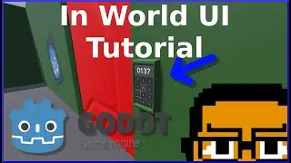 Diegetic UI in Godot 4 tutorial (In World UI)
