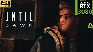 Until Dawn Remake PC | RTX 3080 4K Ultra Raytracing with DLSS Performance