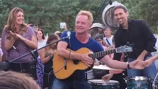 Sting - Message in a bottle live