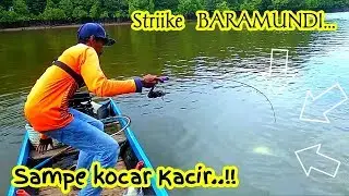 Mancing ikan barramundi, sampe kewalahan.. // Senggol Sisit Joss...!!!