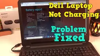 Dell laptop not charging 