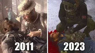 Soap Death Scene Old vs New Comparison (2011vs 2023) Call of Duty: Modern Warfare 3