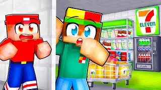 I Built a SECRET 7-Eleven in my House!