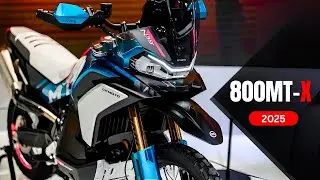 2025 New CFMOTO 800MT-X🔥 New Dual Sport Bike with Monster Power