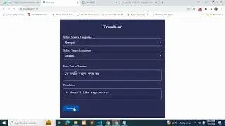 Language Translator Using JavaScript and Its Frameworks React, Vue