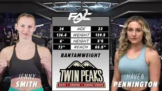Jenny Smith vs Haven Pennington FAC 24