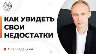 Как увидеть свои НЕДОСТАТКИ и что с НИМИ делать. Олег Гадецкий