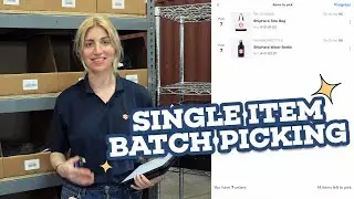 Single Item Batch Picking with ShipHero's Warehouse Management System + Mobile App