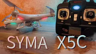 Распаковка дрона SYMA X5C с КАМЕРОЙ.