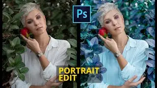 Natural light portrait editing - Portrait editing in Photoshop 2020