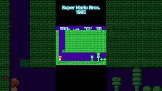 Super Mario Bros. (1985) - Justin 2 Version (1999) 😱 #supermariobros #justin2version #mario #nes