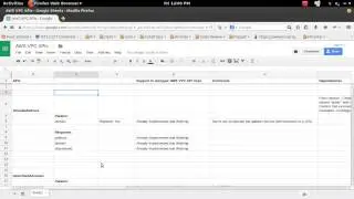 Set the headers in a Google Drive spreadsheet to move on screen as I scroll down