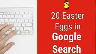 Top 20 Google secret easter eggs!