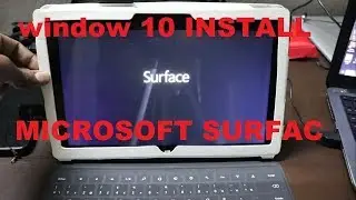 How to install Windows 10 on a surface Pro Fresh install