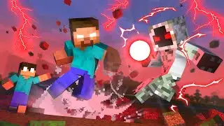 HEROBRINE VS ENTITY 303 (Mobs Parody)