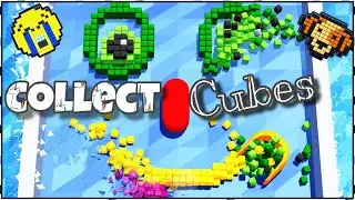 Collect Cubes - Knock over blocks and collect