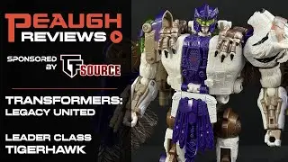 Video Review: Transfomers Legacy United - Leader Class TIGERHAWK