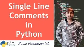 How to use Single Line Comments in Python