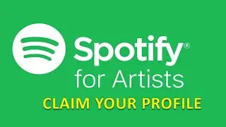 SPOTIFY FOR ARTIST CLAIM PROFILE/ How to claim profile/ claim your profile / lofi hip hop producer