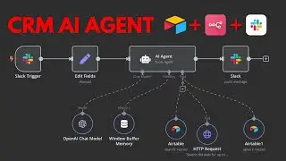 Automate Your CRM with Slack using n8n (AI Agents beginners Tutorial)