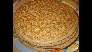 Pancakes classic recipe with yeast