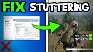 How To Fix PUBG Fps Drops & Stutters (EASY)