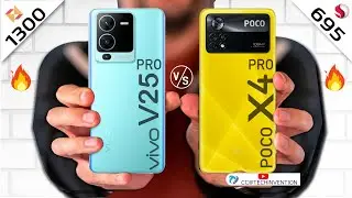 VIVO V25 pro vs POCO X4 Pro AnTuTu | Benchmark | Geekbench| Camera | Body | Full Comparison