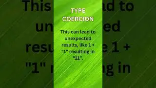 Type coercion in JavaScript