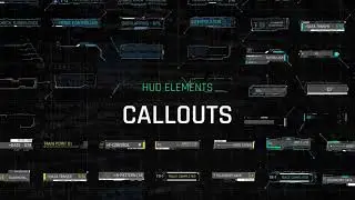 HUD Elements Callouts | After Effects Template