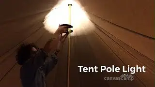 Tent Pole Light for Sibley Bell Tents