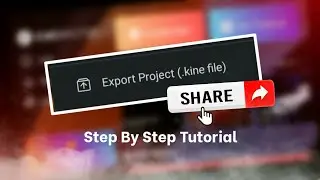 How To Share Your Kinemaster Project With Others | Kinemaster Tutorial