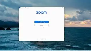 Zoom: Update Desktop App