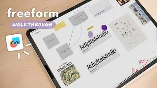 A Guide to Apple's Freeform App (FULL Tutorial + Walk-through) ✍🏼📚