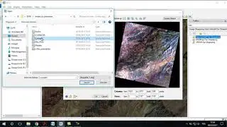 Sampling And Extraction Of The Study Area in Envi