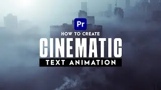 How to Create Cinematic Intro Titles In Premiere Pro ||#premierepro#adobepremierepro